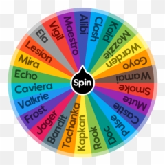 R6 Defenders Spin The Wheel App - Circle Png,Tachanka Png