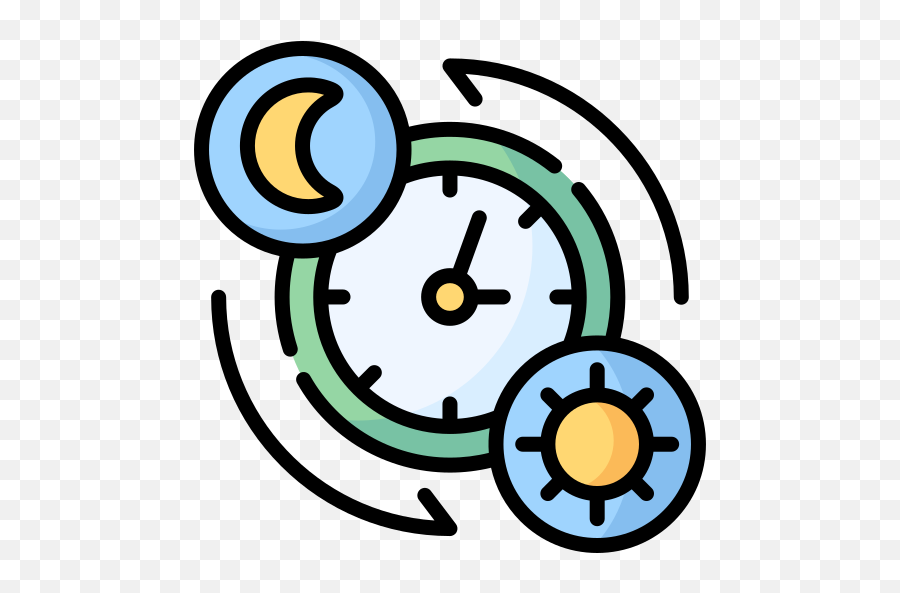 Day And Night - Free Time And Date Icons Png,Night Time Icon