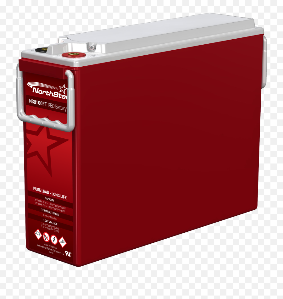 Northstar Nsb100ft Red Battery - Northstar Nsb100ft Red Battery Png,North Star Png