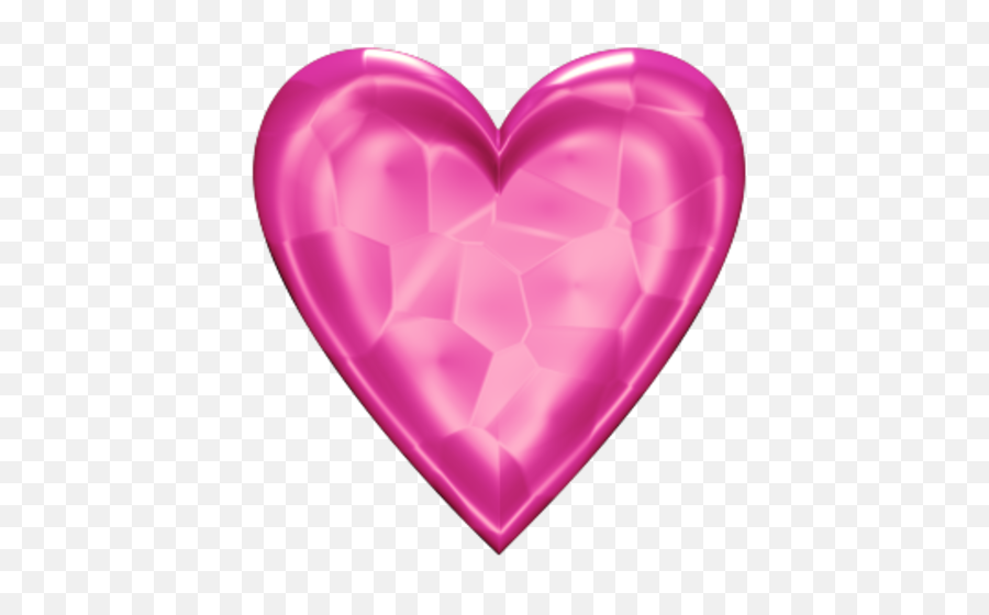 Pink Heart Transparent Background - Clear Background Pink Heart Png,Pink Heart Transparent Background