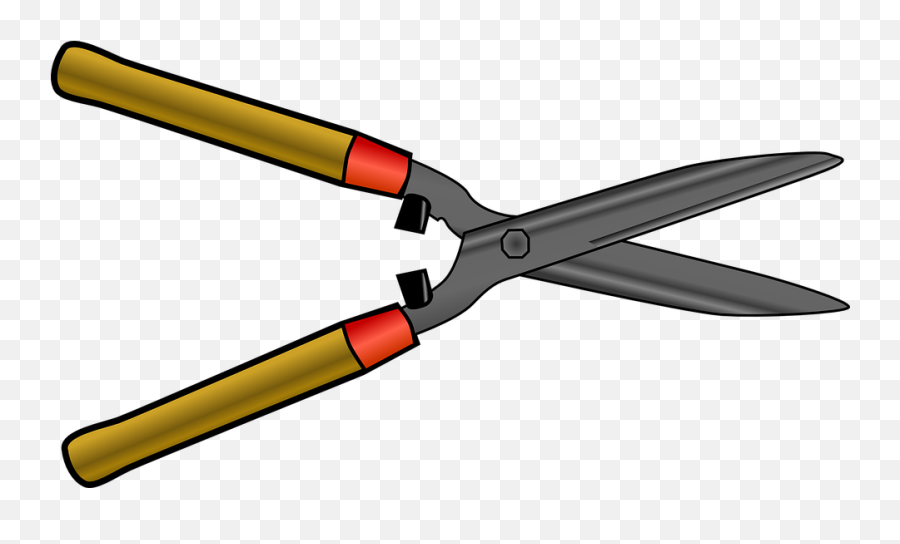 Hedg Clippers Tool Shear - Free Vector Graphic On Pixabay Garden Tools Clip Art Png,Shears Png