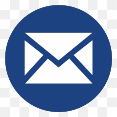 Email Logo Icon Symbol Png - Email Logo Png,Circle With Line Through It Png