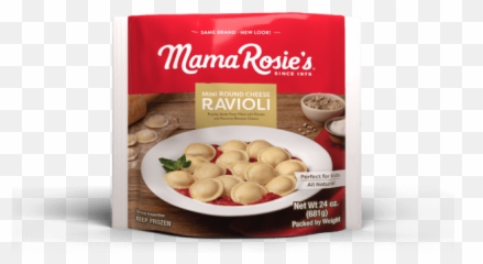 Mini Round Cheese Ravioli - Traditional Pasta Products Mama Breakfast Cereal Png,Ravioli Png