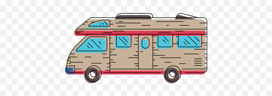 Transparent Png Svg Vector - Bus,Camper Png