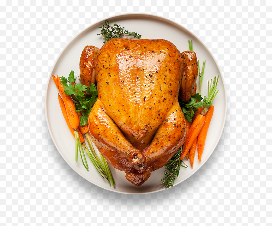 Roasted Chicken Transparent Png - Transparent Background Roast Chicken Png,Cooked Turkey Png