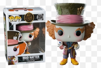 Details About Funko Pop Disney Mad Hatter Chronosphere 204 Ht Exclusive Vinyl Figure New - Mad Hatter Pop Figure Png,Mad Hatter Hat Png