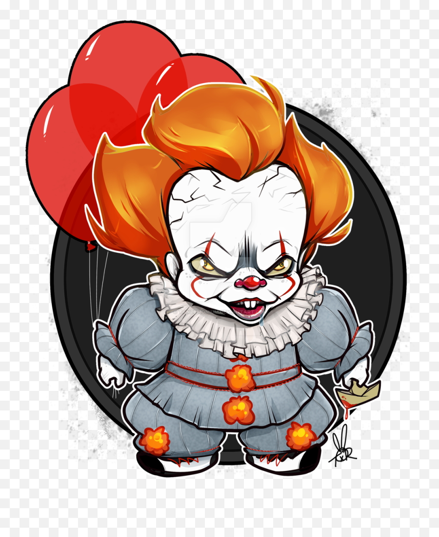 Clown Clipart Pennywise - Pennywise Chibi Png,Pennywise Transparent