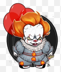 Clown Clipart Pennywise - Chibi png