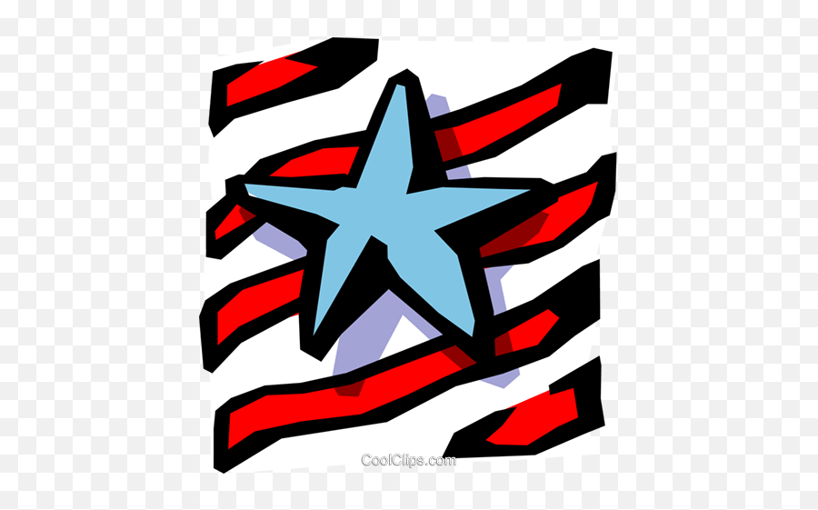 Stars And Stripes Royalty Free Vector Clip Art Illustration - Clip Art Png,Stars And Stripes Png