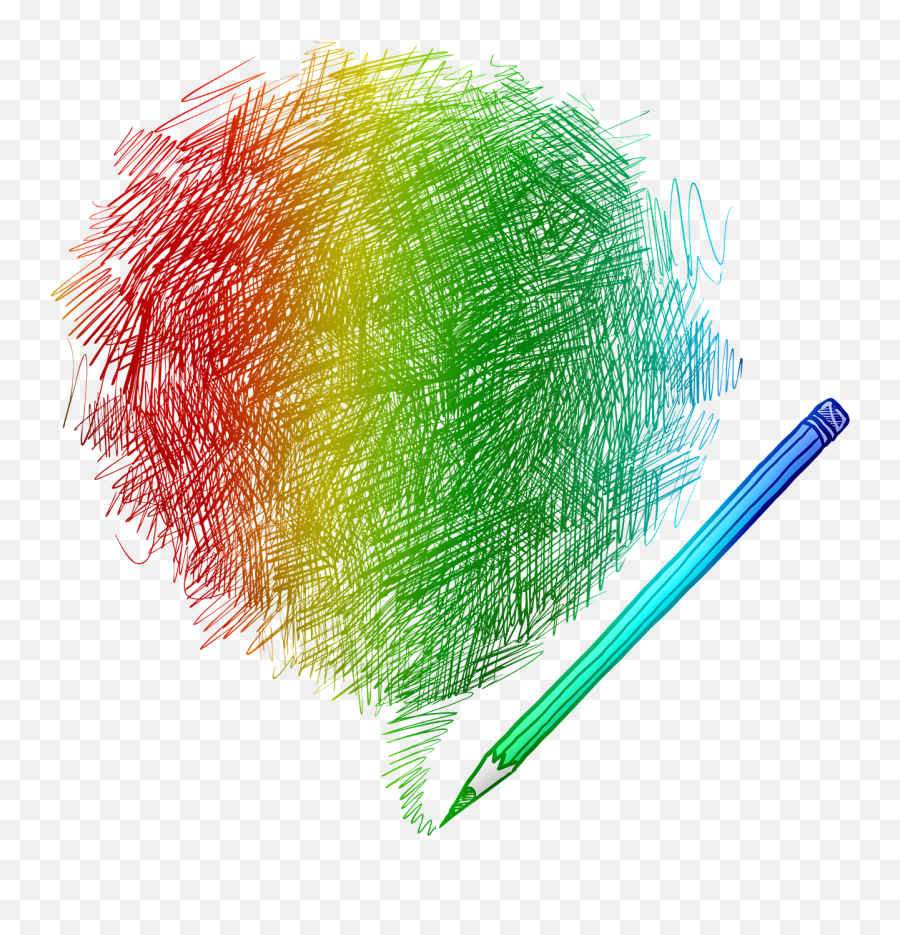 Pencil Scribble Lines - Free Image On Pixabay Pencil Shading Png,Scribble Png