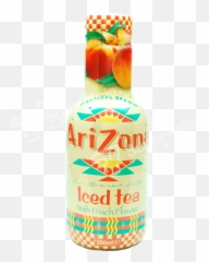 Ice Tea With Peach 500ml Png Image - Beverage,Arizona Iced Tea Png