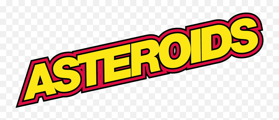 Asteroids Logo Arcade Bartop - Asteroids Logo Png,Asteroids Png