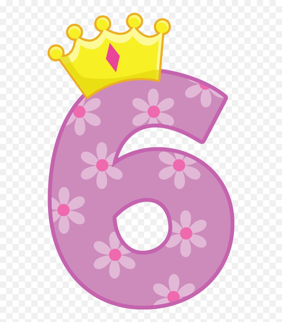 Numero 6 Princesa Sofia - Numero 6 De Cumpleaños Png,Princesa Sofia Png