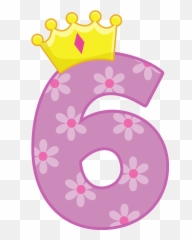 Numero 6 Princesa Sofia - Numero 6 De Cumpleaños Png,Princesa Sofia Png