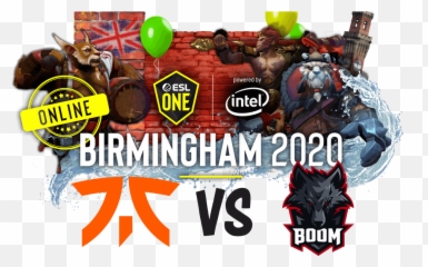 Fnatic Vs Boom - Dota Esl Birmingham 2020 Png,Fnatic Logo