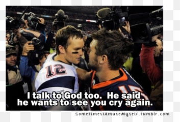 Tom Brady Beats Tim Tebow Playoffs Sick Buck - Tom Brady Tim Tebow Png,Tom Brady Png