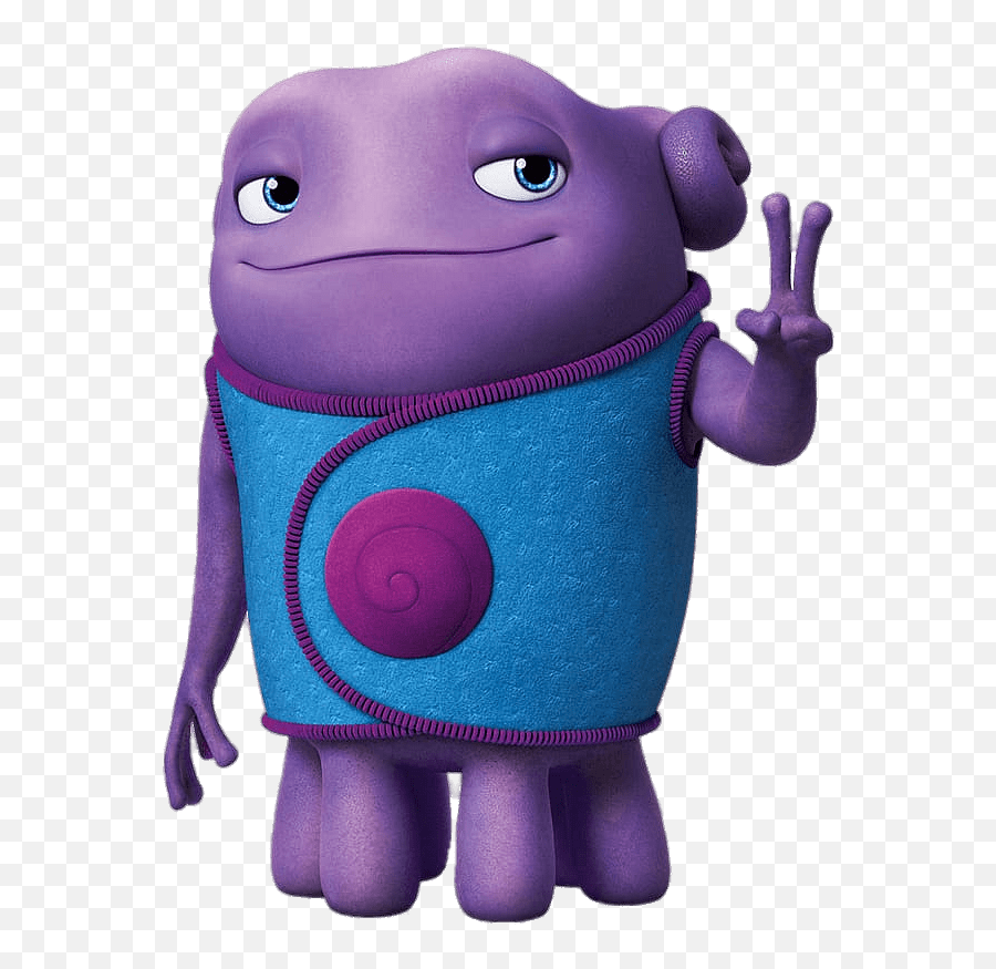 Home Character Oh Making Peace Sign Transparent Png - Stickpng Pelicula Home,Peace Sign Transparent