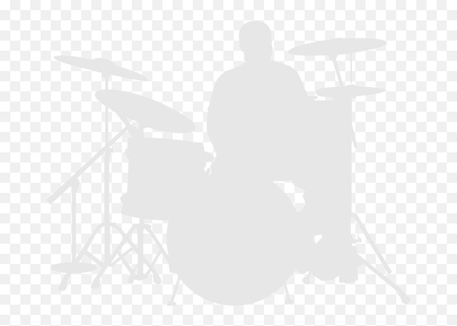 Drum Png With Transparent Background - Rock Band Silhouette Svg,Drum Set Transparent Background