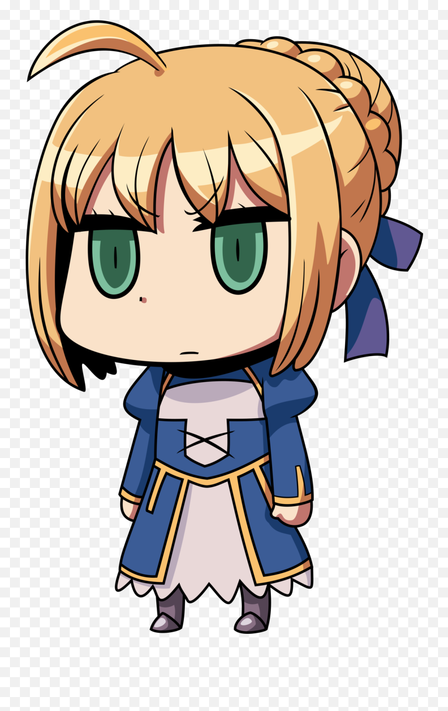 Download U201c Chibi Arturia Vector For All Your Transparent - Saber Learning With Manga Png,Chibi Transparent