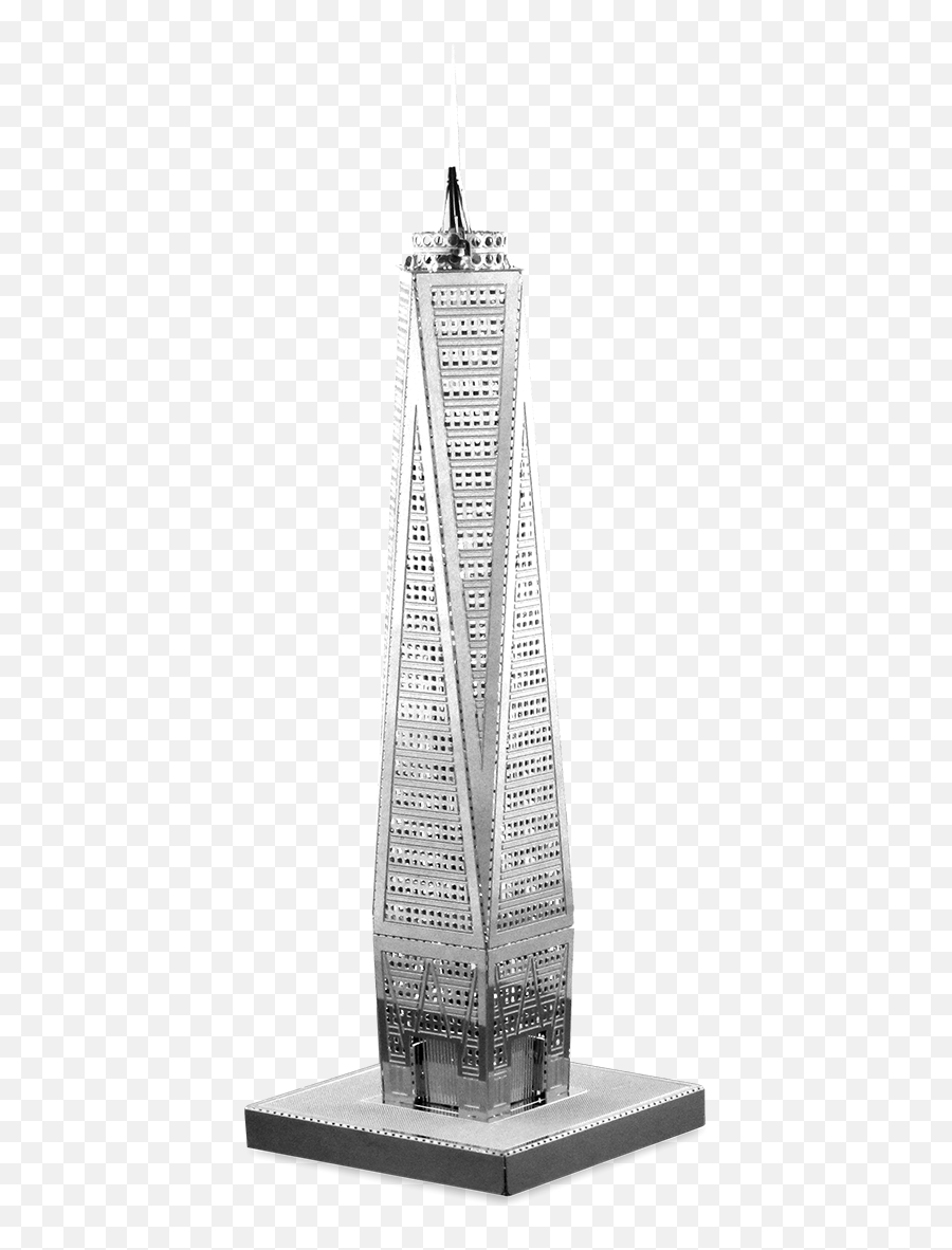 Metal Earth One World Trade Center Diy 3d - One World Trade Center Png,Twin Towers Png