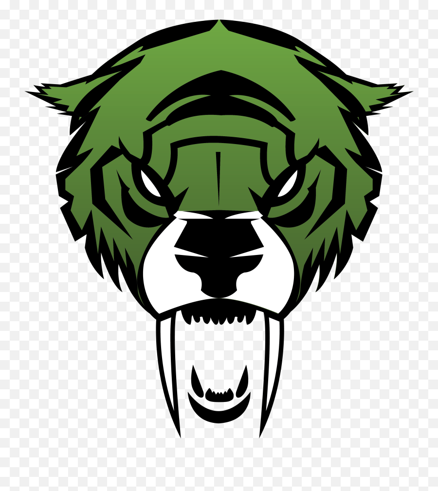 Saber Tooth Tiger Png - Cool High School Mascots,Sabertooth Logo