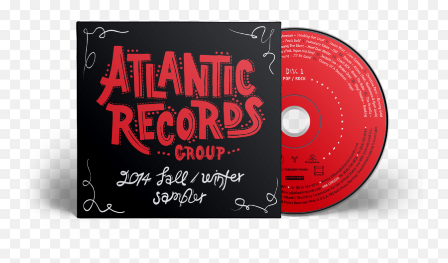Record Label Graphic Designer - Optical Disc Png,Atlantic Record Logo