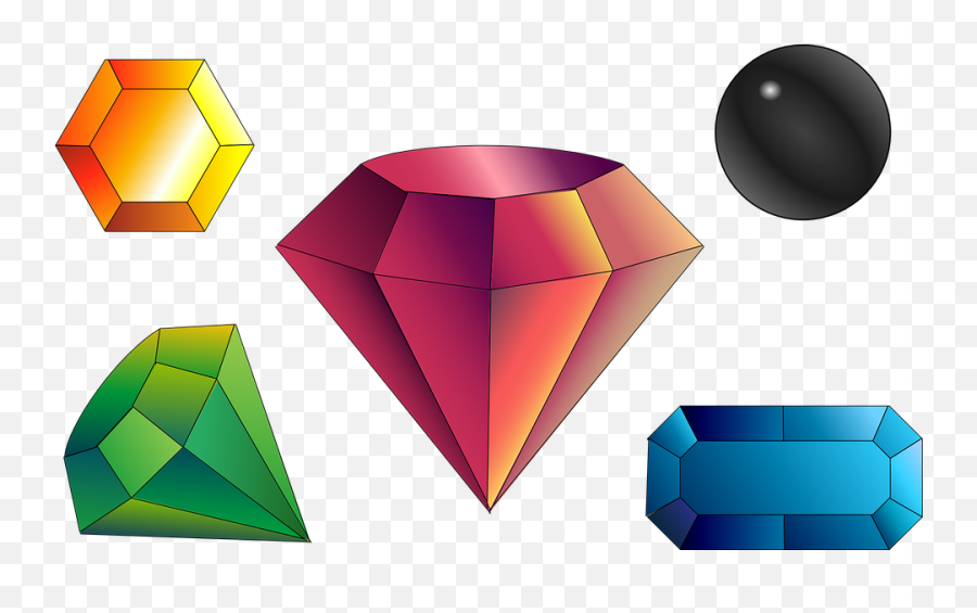 Gems Gemstones Precious - Free Vector Graphic On Pixabay Desenho De Pedra Preciosa Png,Gemstones Png