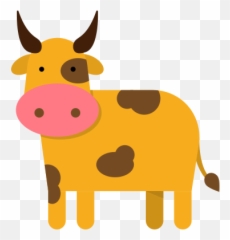 Happy - Cowillustrationfreevectorfilepnggraphiccave Cow Illustration Png,Cattle Png