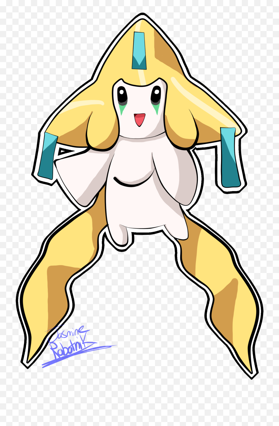 Jirachi Weasyl - Fictional Character Png,Jirachi Png