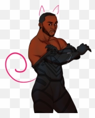 Tu0027challa U0026 Mu0027baku U2014 Lotolle Being A King Is Hard Work - Cartoon Png,T'challa Png