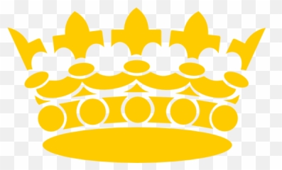 Yellow Gold Crown Logo - LogoDix King Vector Png