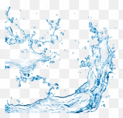Water Effect Png Transparent Image - Drops