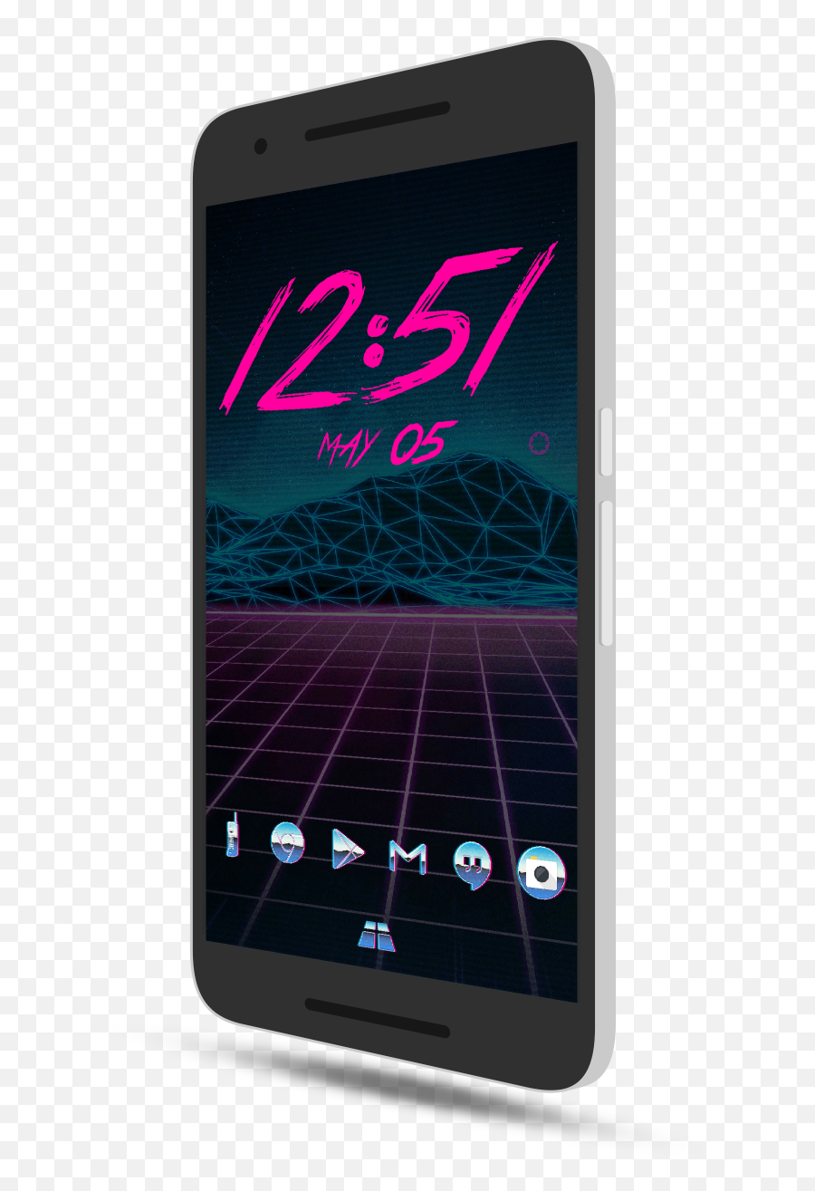 Steal This Android Makeovers In 5 - Portable Png,80s Icon