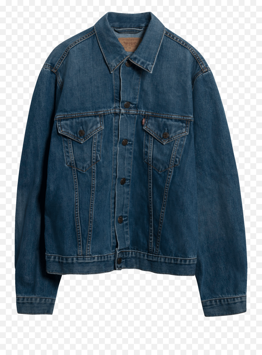 Levis Vintage Denim Jacket - Long Sleeve Png,Icon Denim Motorcycle Jacket