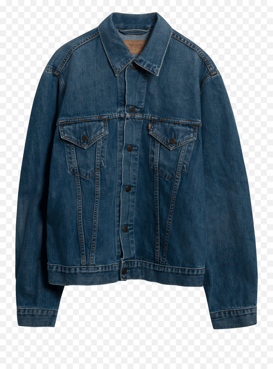 Levis Vintage Denim Jacket - Long Sleeve Png,Icon Denim Motorcycle ...