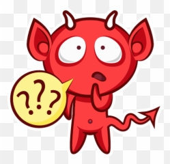Wastickerapps - Cute Evil Apps On Google Play Devil Doubt Png,Evil Png