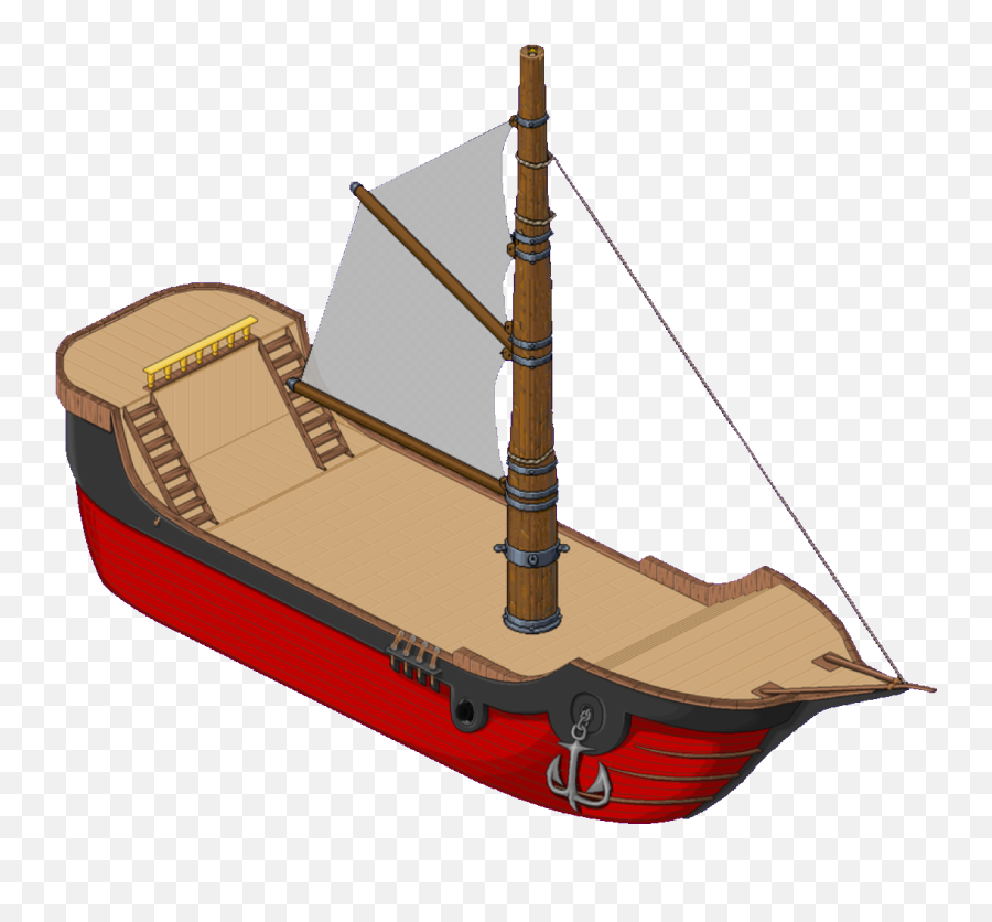 Habbo Pirate Ship - Marine Architecture Png,Pirate Ship Icon