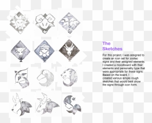 Amy Phan - Zodiac Icon Set Language png