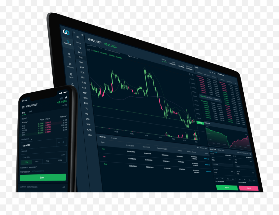 Cryptocurrency Exchange Software Png