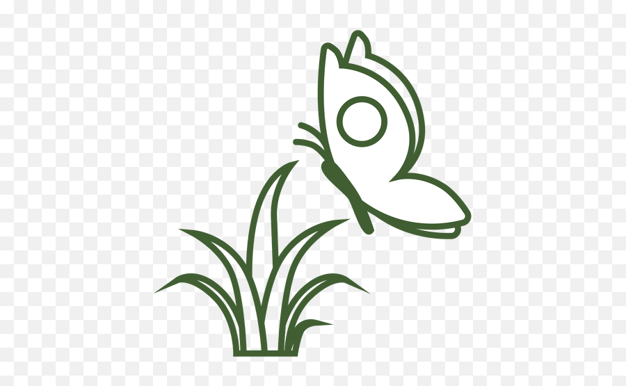 Butterfly In Flight Icon - Transparent Png U0026 Svg Vector File Simple Grass Png,Brimstone Icon