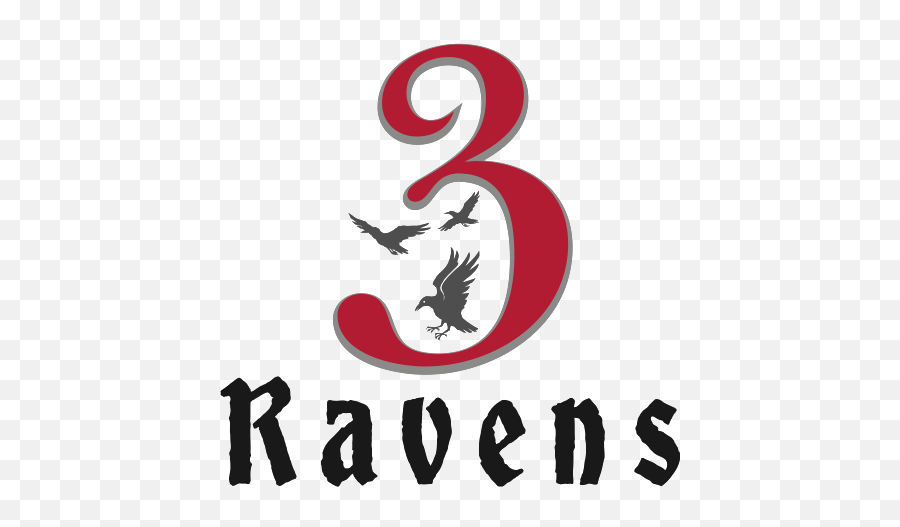 Logo - 3ravenstran 3 Ravens 3 Ravens Bitter Sweet End Double India Pale Ale Png,Ravens Logo Transparent