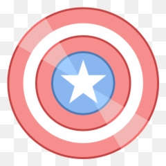 Captain America Icon Office L Style - Shield Patch png