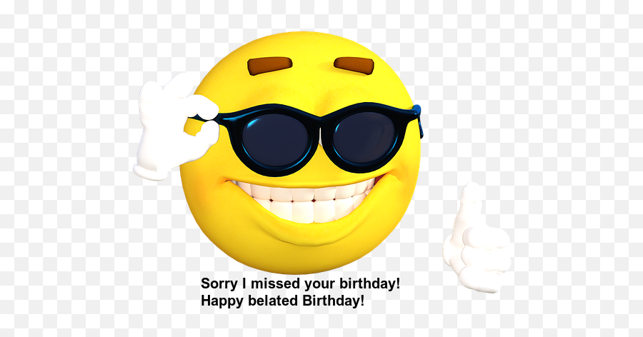 1000 Happy Belated Birthday Emoji 2022 Funny Wishes Images - Cool Emoji  Png,Birthday Icon For Facebook - free transparent png images 