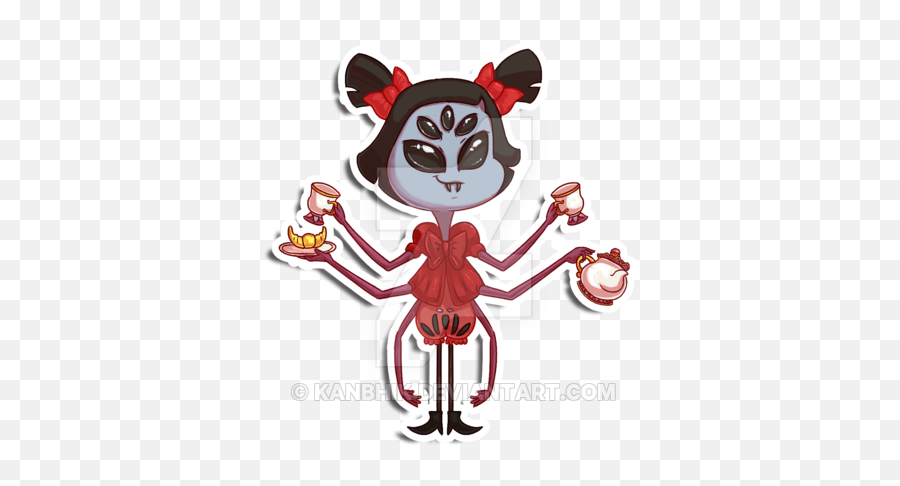 Muffet Sticker Undertale Know Your Meme - Fictional Character Png,Undertale Icon