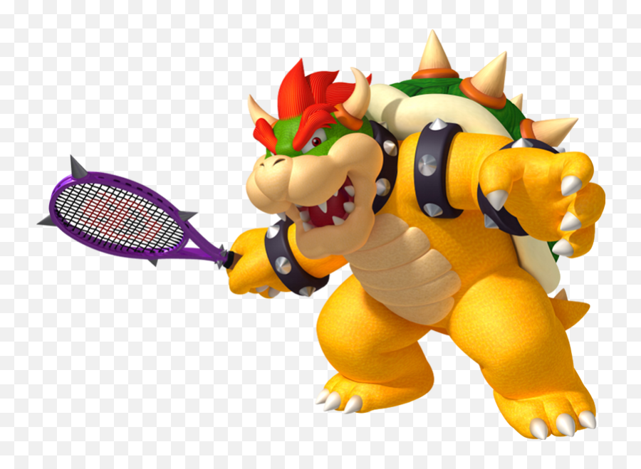 Mario Tennis Aces Png Image Background - Bowser In Clown Car,Bowser Png
