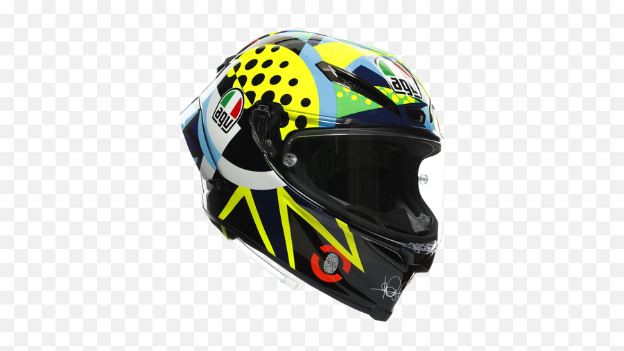 Pista Gp Rr Ece Dot Limited Edition - Rossi Winter Test 2020 Helmet Vr46 Png,Agv K3 Rossi Icon Helmet