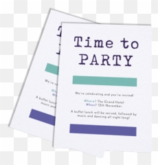 Invitation Printing - Document Png,You're Invited Png