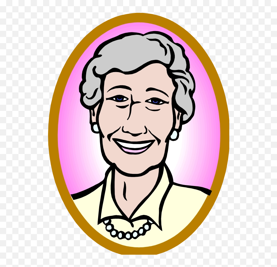 Download Free Png Face 100 Old Woman Clipart U0026 Clip Art - Older Lady Clip Art,Woman Clipart Png