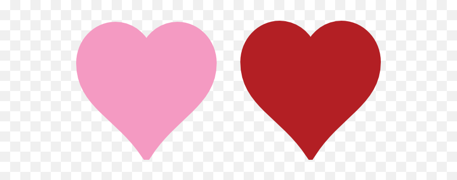 Two Hearts Clip Art - Vector Clip Art Online Two Hearts Clipart Png,Two Hearts Icon