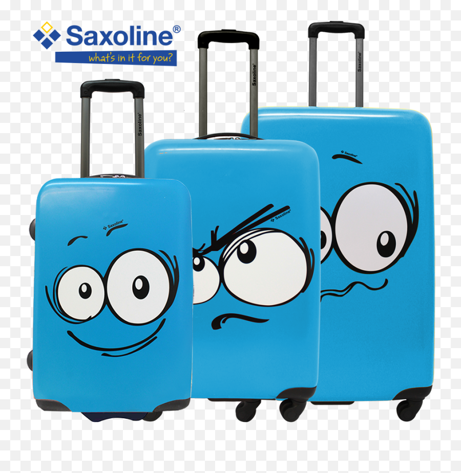 Saxoline Funny Face 3 Piece Trolleyset - 3111h017 Png,Funny Face Png